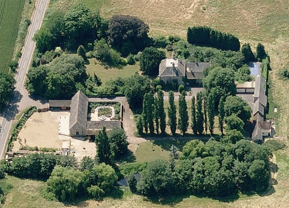 Looking south across Eyebury Farm today