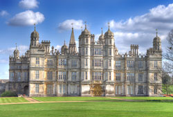 The nearby 16th century Burghley House