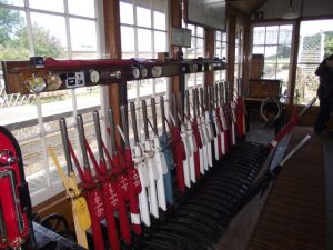 Inside the Signal box