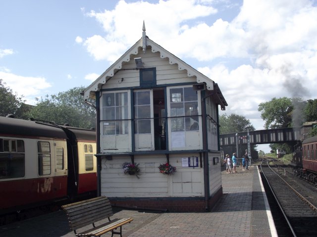 Sheringham signal box is of a very similar to what Eye signal box would have been