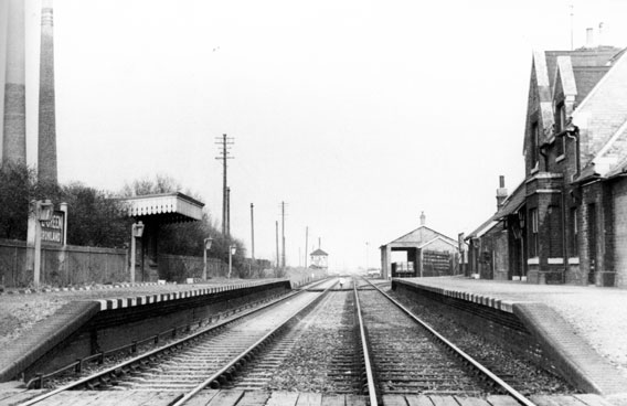 View of the Eye Green station from the 1960's