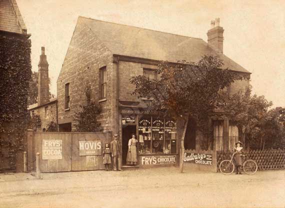 Paragreen Store on the high street around 1905.