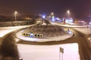 The Crowland Road/A47 roundabout